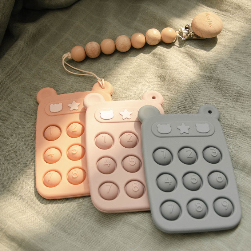 Silicone phone press toy