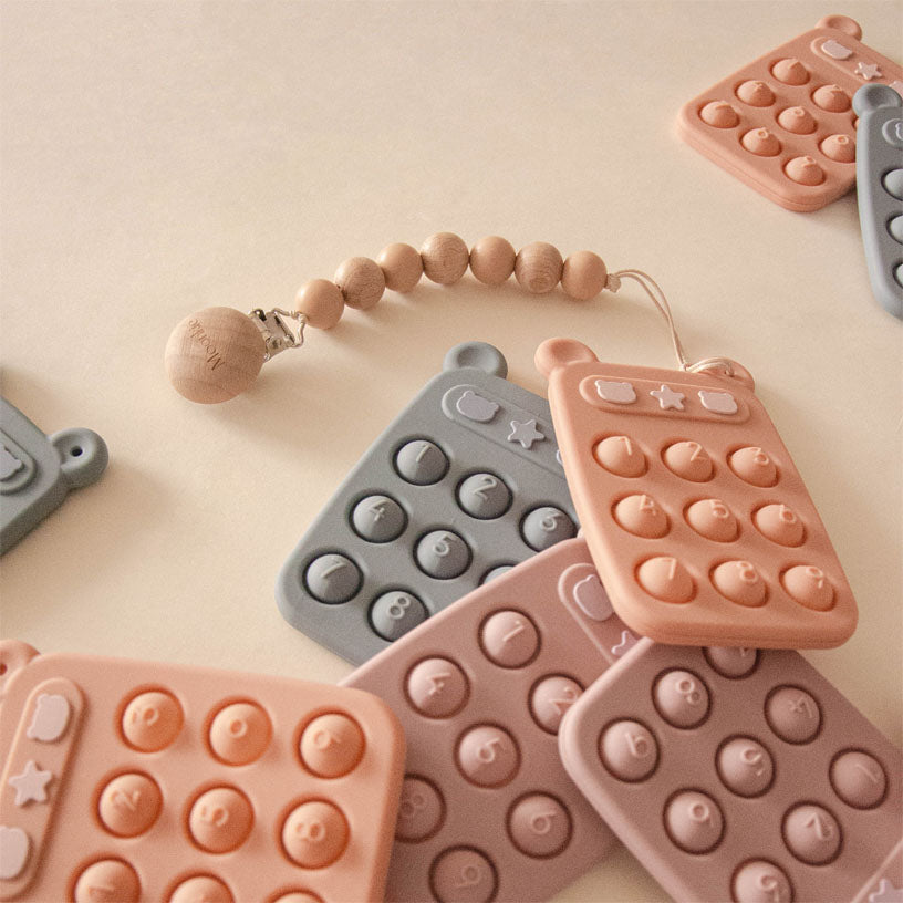 Silicone phone press toy