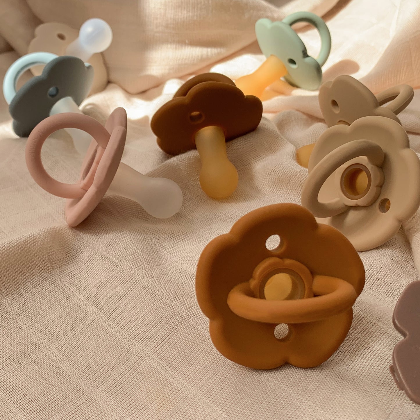 Snuð Shifting sand/Blush