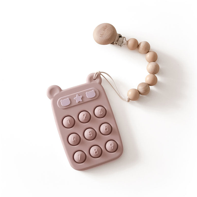 Silicone phone press toy