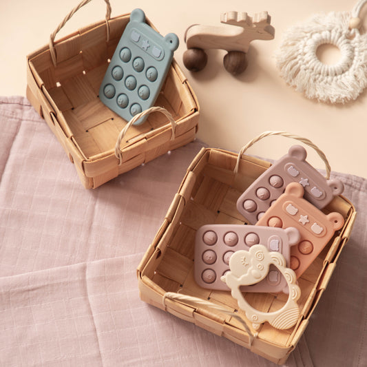 Silicone phone press toy
